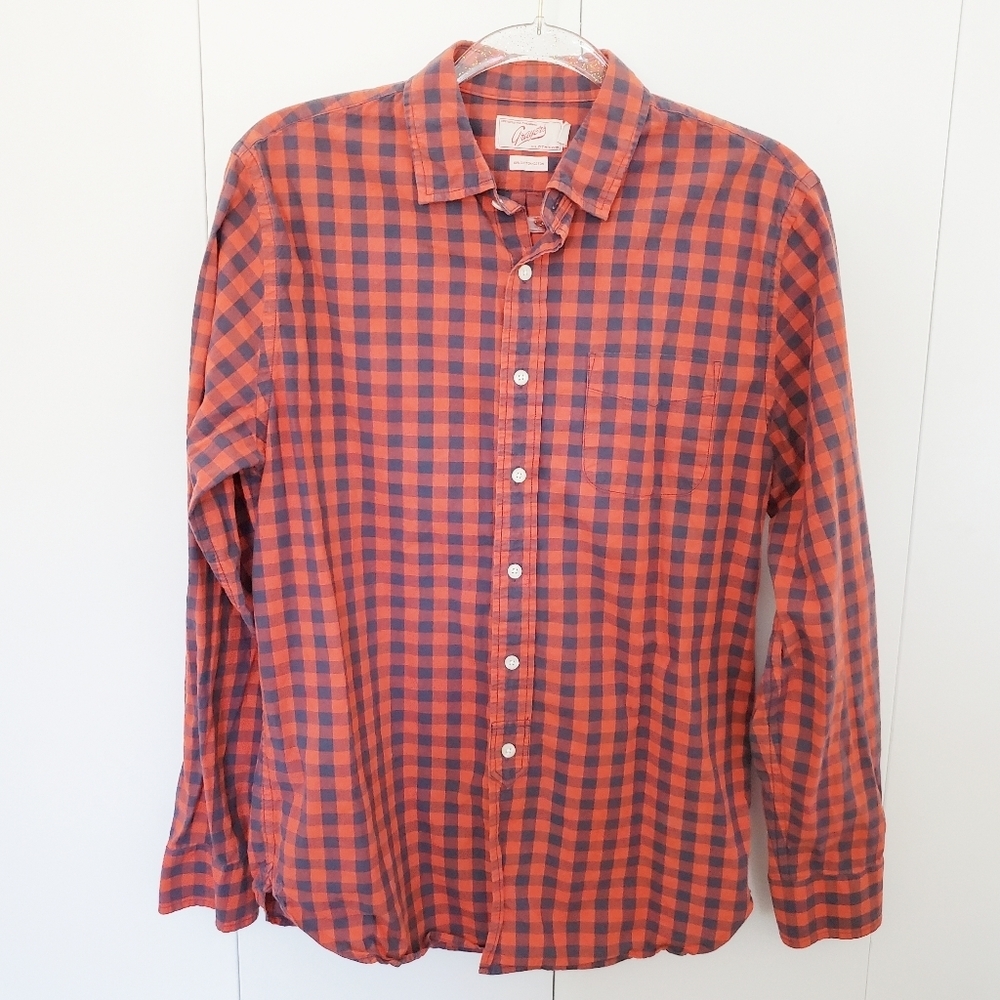 Grayers men's long sleeve dress shirt button down shirt